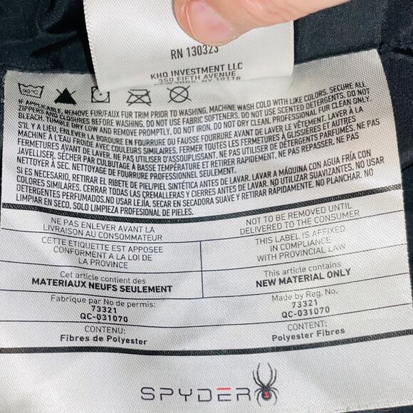 Spyder Nexxus Thermaweb Insulated Puffer Jacket - Men's Size M - In Blue - Picture 9 of 13